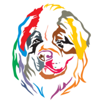 Decorative Bernard Sticker