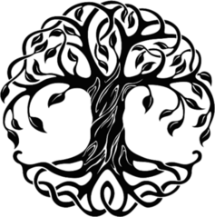 Decorative Celtic Tree Of Life Sticker