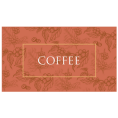 Decorative Coffee Sticker