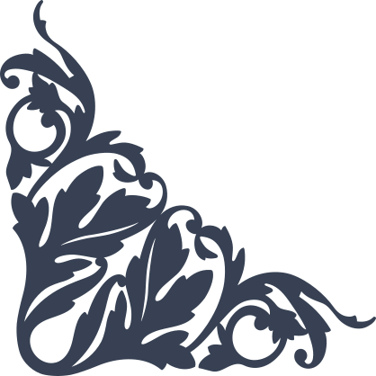 Decorative Corner Border Sticker