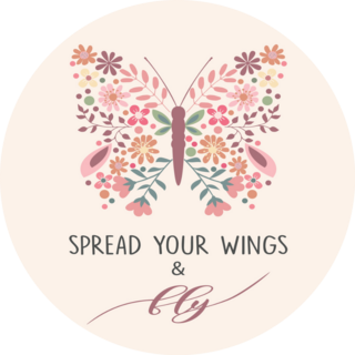 Decorative Spread Your Wings Sticker