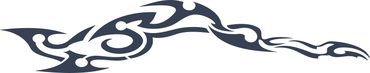 Decorative Tribal Design Sticker