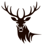 Deer Icon Sticker