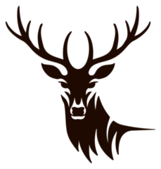 Deer Icon Sticker