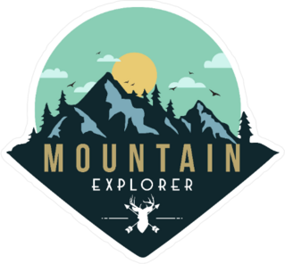 Deer Mountain Explorer Sticker