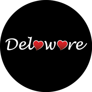 Delaware Heart Logo Sticker