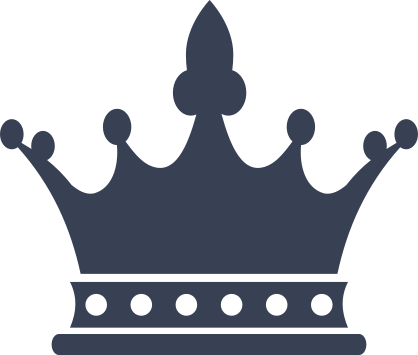 Delicate Crown Sticker