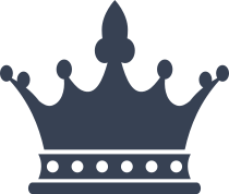 Delicate Crown Sticker