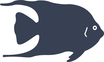 Delicate Fish Sticker