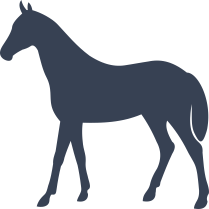 Delicate Horse Sticker