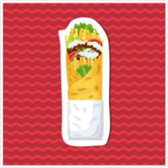 Delicious Gyros Sticker