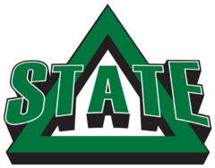 Delta State Statesmen NCAA Logo Sticker