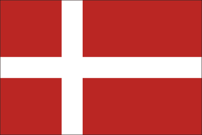 Denmark Flag Sticker