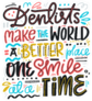 Dentists Make The World A Better Place One Smile At A Time Sticker