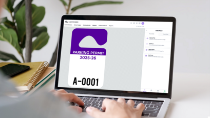 Creating a Custom Parking Permit with Carstickers Design Tool on the Computer