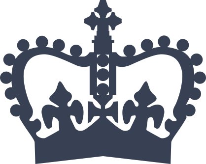 Detailed Crown Sticker