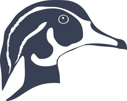 Detailed Duck Head Sticker