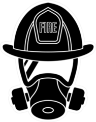 Detailed Fire Department Mask