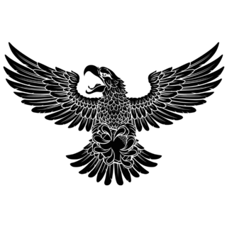 Detailed Hawk Sticker