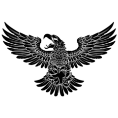 Detailed Hawk Sticker