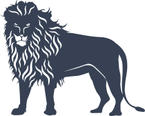 Detailed Lion Sticker
