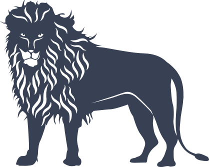 Detailed Lion Sticker