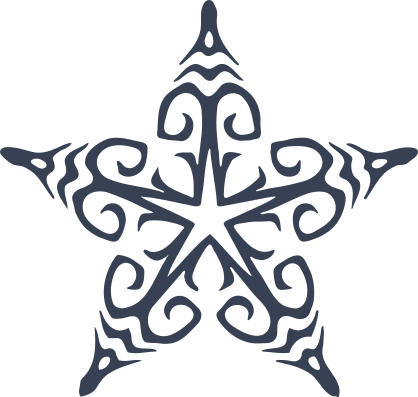 Detailed Star Sticker