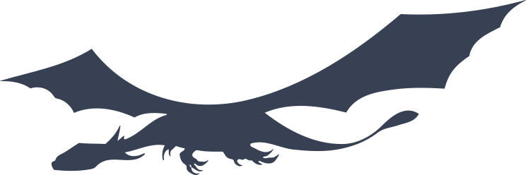 Determined Dragon Sticker