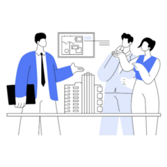 Development Real Estate Planning Sticker