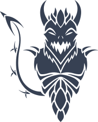 Devil Laughing Sticker