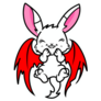Devil Rabbit Mascot Sticker