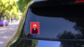 Devil Wears Prada Sticker on a Rear Car Window (New) example