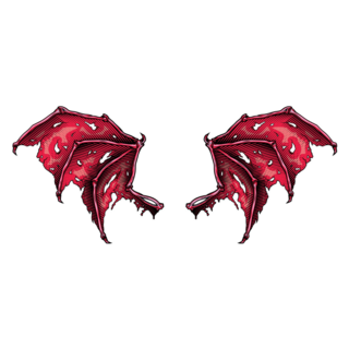 Devil Wings Sticker