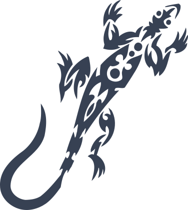 Dexterous Lizard Gecko Sticker