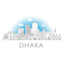 Dhaka, Bangladesh Sticker