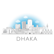 Dhaka, Bangladesh Sticker