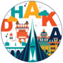 Dhaka Circle Sticker