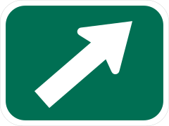 Diagonal Right Sticker