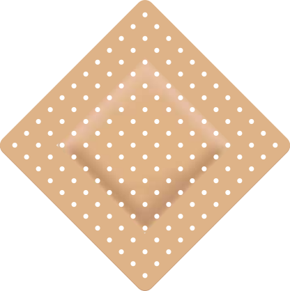 Diamond Band Aid Bandage Sticker