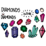 Diamond Doodle Sticker Sheet
