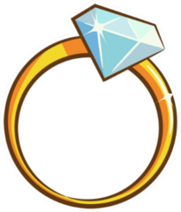 Diamond Ring Sticker