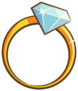 Diamond Ring Sticker