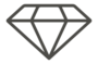 Diamond Symbol Sticker