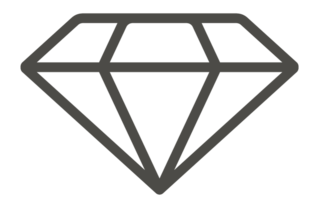 Diamond Symbol Sticker