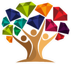 Diamond Tree Sticker