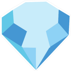 Diamond Vector Sticker