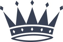Diamonds Crown Sticker