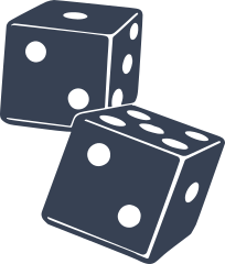 Dice On One And Five Sticker