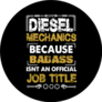 Diesel Mechanic Quote Saying Lettering Sticker