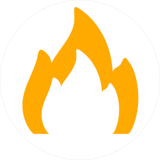Dim Fire Sticker